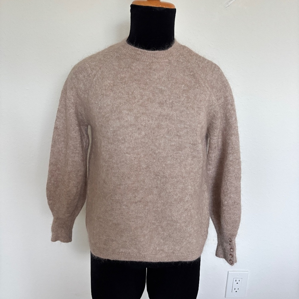 Sezane Louise Jumper Sweater Light Beige